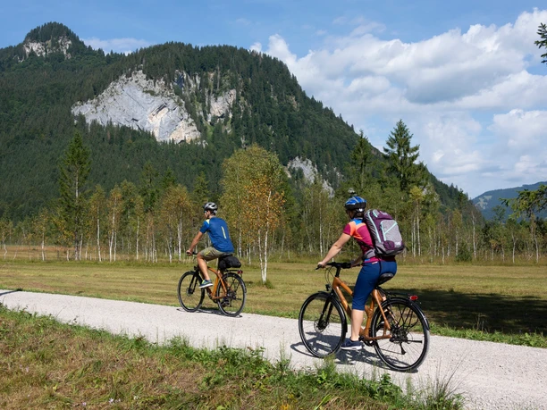 Es geht hinein ins Graswangtal