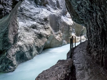 Weg durch die Partnachklamm