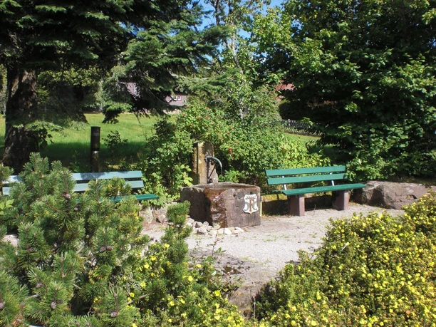 Die Ortsmitte von Zwieselberg