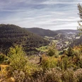 Blick auf Mitteltal vom Genussplatz Walterhütte