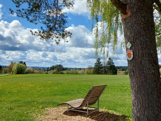 Ausblick vom Grillplatz Obermusbach