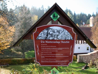 Infotafel Klosterruine Kniebis