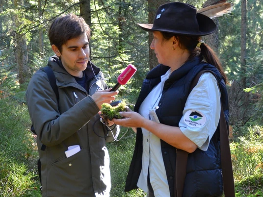 Lauschtour - Interview mit Moos-Expertin und Schwarzwald-Guide Anita Splitthof