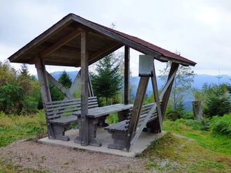Rastplatz am Brandkopf mit tollem Blick