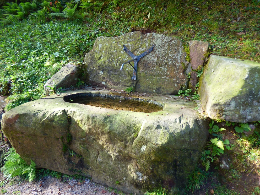 Der Brandbrunnen am Renchtalsteig