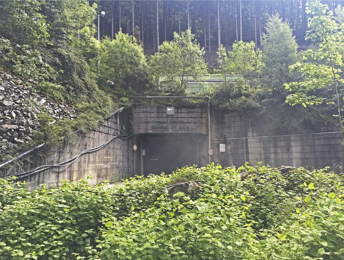 Grube Clara Einfahrt