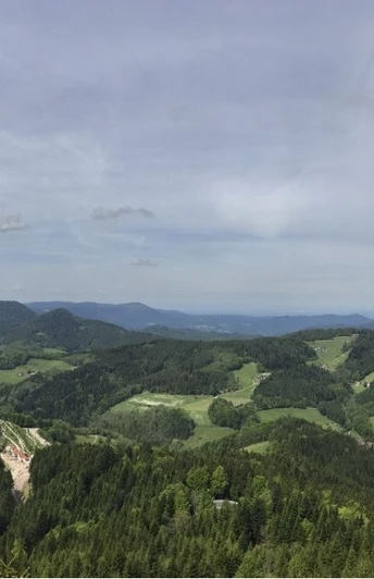 Aussicht ins Renchtal und über den Schwarzwald