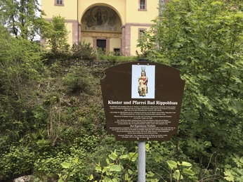 Klösterle Bad Rippoldsau Infotafel