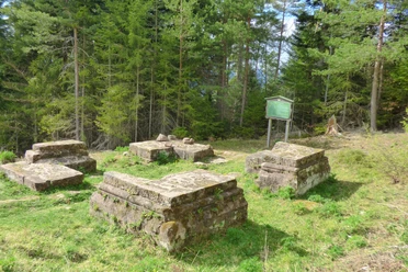 Die Ruine Königswart bei Besenfeld