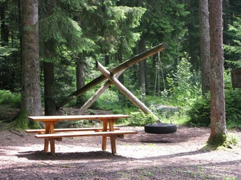 Der Spielplatz Hüttenteich