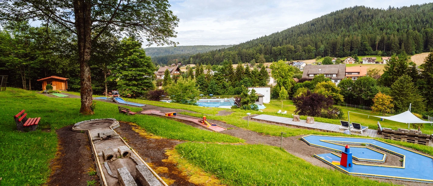 Minigolfplatz in Obertal