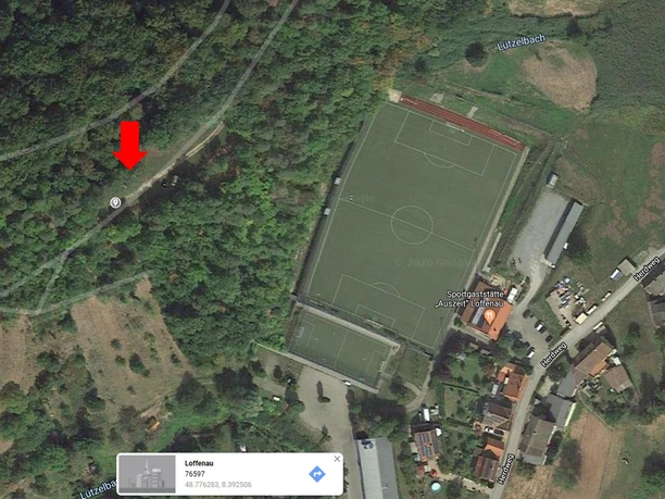 Lage der Grillstelle