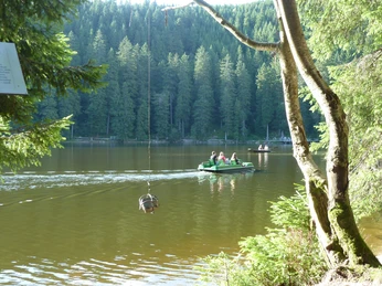 Kunstpfad und Tretbootfahrt am Mummelsee