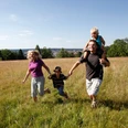 Familie auf dem Kienberg