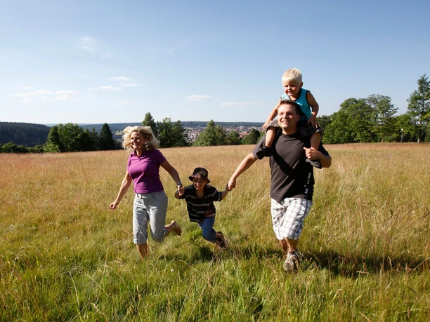 Familie auf dem Kienberg