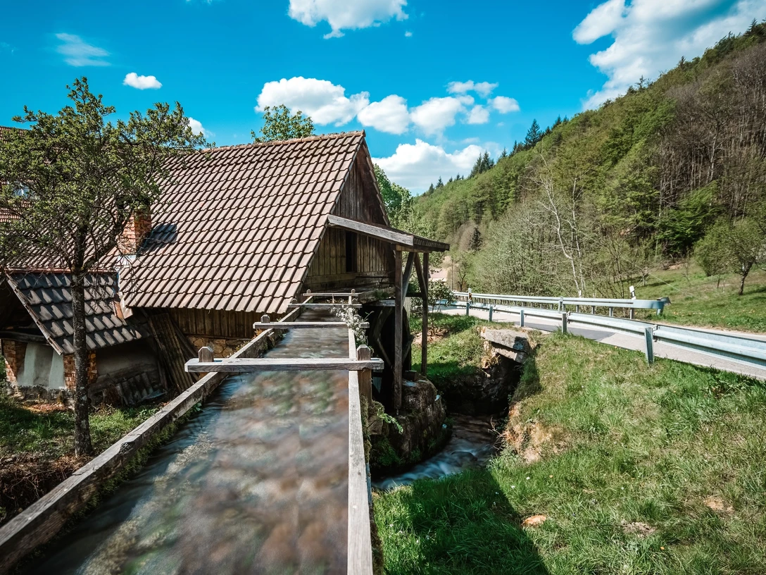 Benz-Mühle im Unterwasser