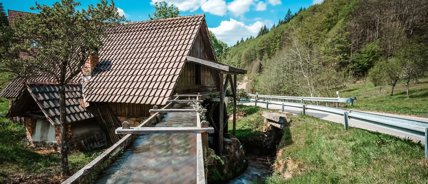 Benz-Mühle im Unterwasser