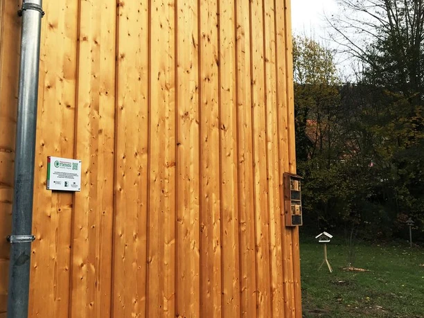 Insektenhotel inklusive...