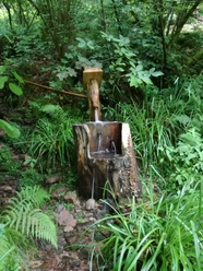 Neuwiese-Brunnen, mit mehreren Wasserläufen, 2021 gestaltet