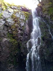 Der Burgbachwasserfall bei Bad Rippoldsau