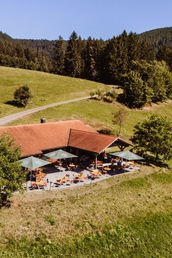 Sackmanns Panoramahütte in Schwarzenberg