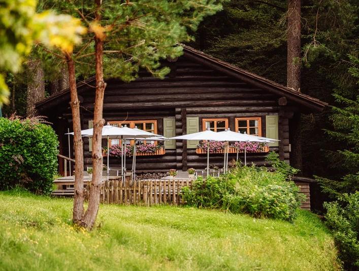 Blockhütte in Tonbach