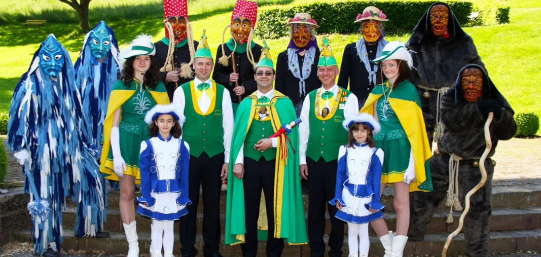 Narrengruppen in Bad Peterstal