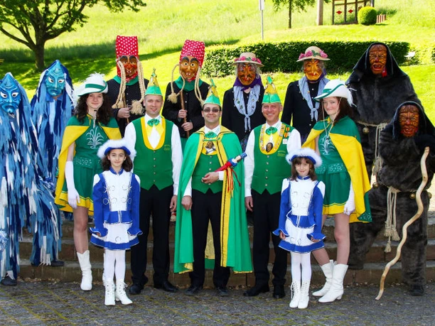 Narrengruppen in Bad Peterstal