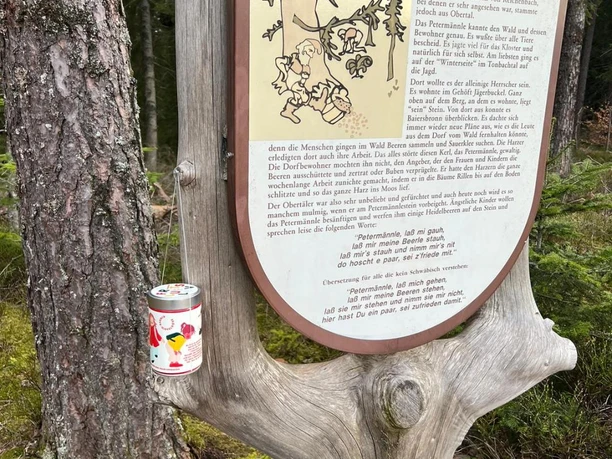 Gipfeldose am Petermännle