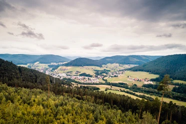 Ausblick von der Zimmerplatzhütte