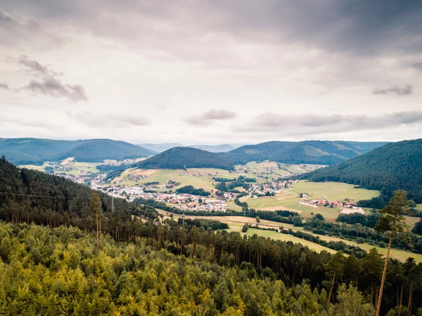 Ausblick von der Zimmerplatzhütte