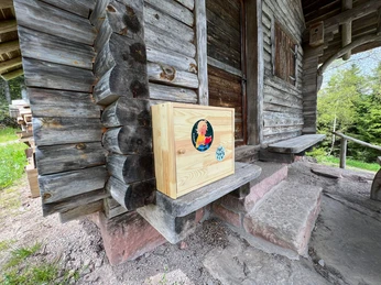 Bücherkiste an der Wolkenhütte