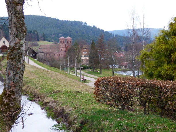 Klosterkirche und Kurpark