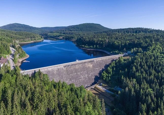 Schwarzenbachtalsperre bei Forbach