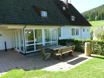 Terrasse des Haus des Gastes in Tonbach