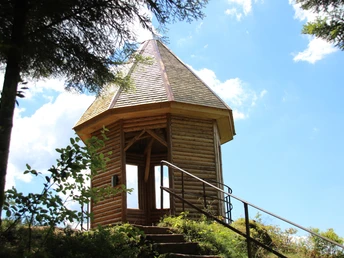 Aussichtspavillon am Burgbachfelsen