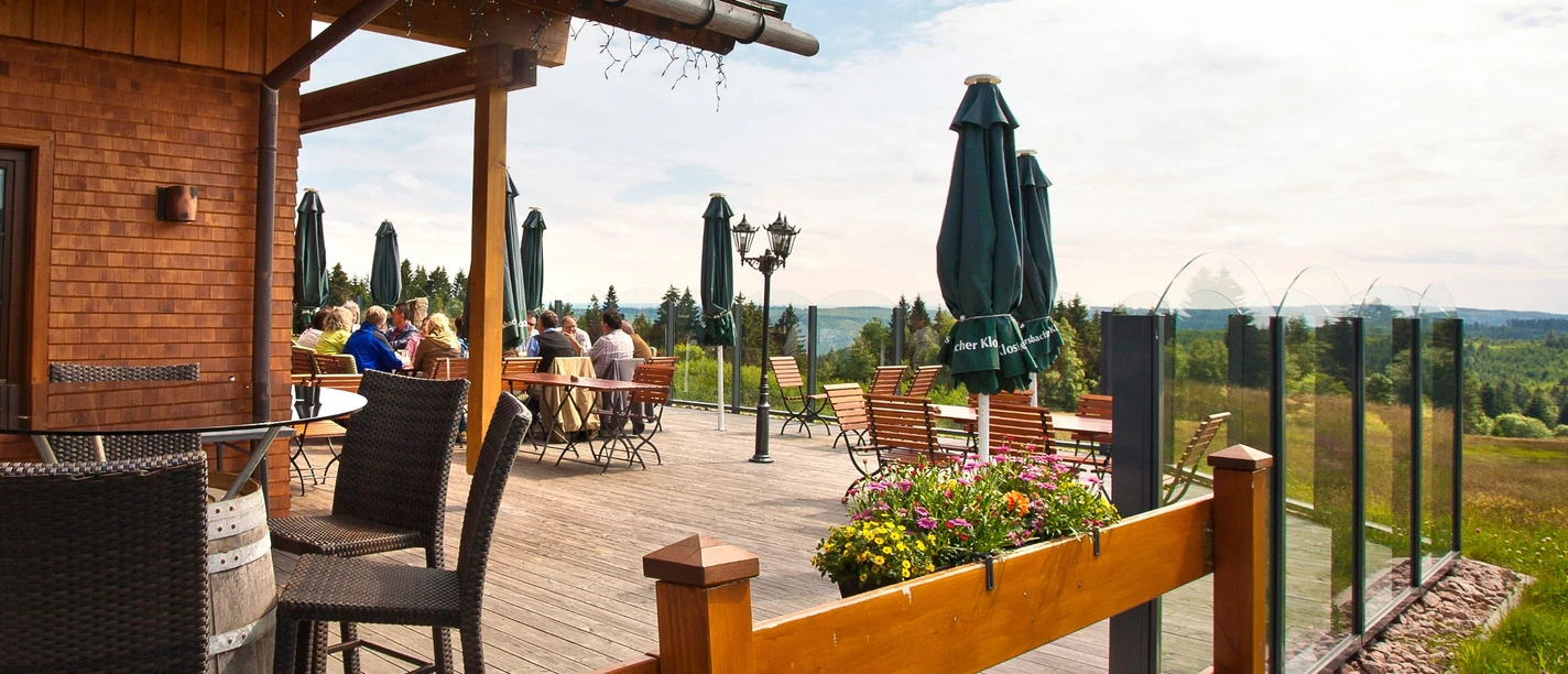 Terrasse Kniebis-Hütte