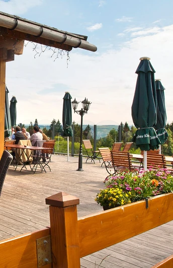 Terrasse Kniebis-Hütte