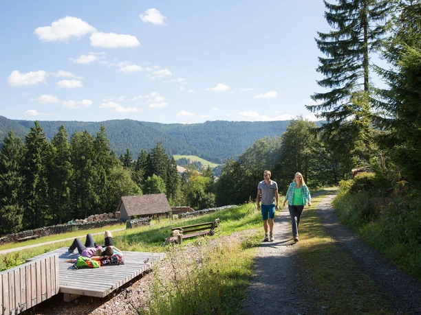 Genussplatz am Blockhaushof in Huzenbach