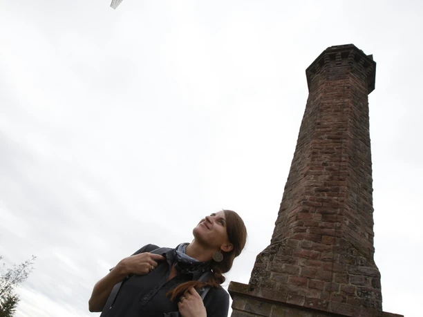 Wanderer am Moosturm