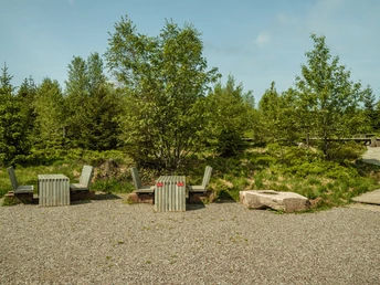 Sitzgruppe am Lotharpfad