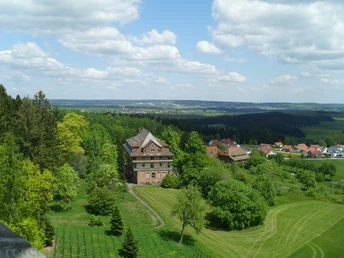 Ausblick vom Vogteiturm Richtung Nordosten
