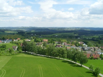 Ausblick vom Vogteiturm Richtung Osten