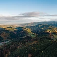 Ausblick auf die herbstlich vielfältige Nationalparkregion Schwarzwald
