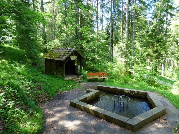Wassertretanlage Löwenbrunnen