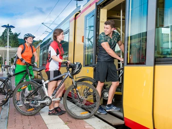 Fahrradmitnahme in der Murgtalbahn