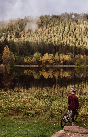 Gravelbiken zum Sankenbachsee