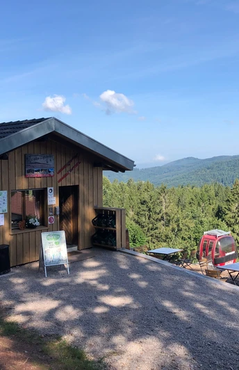 Raststation "s´alte Lifthisli" am Kernhof mit herrlichem Ausblick