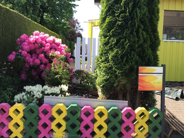 Hauseingang Charmante Ferienwohnung Isik