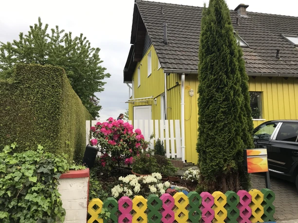 Vorgarten Charmante Ferienwohnung Isik